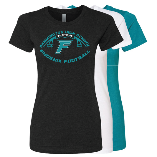 Farmington High School Phoenix Football W/F - Mens | Womens | Youth CVC T-Shirt