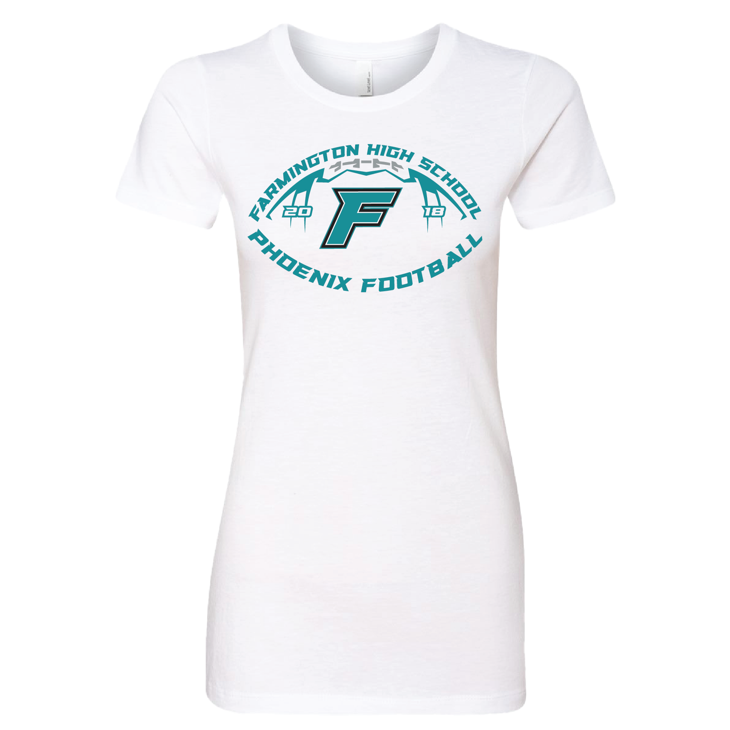 Farmington High School Phoenix Football W/F - Mens | Womens | Youth CVC T-Shirt