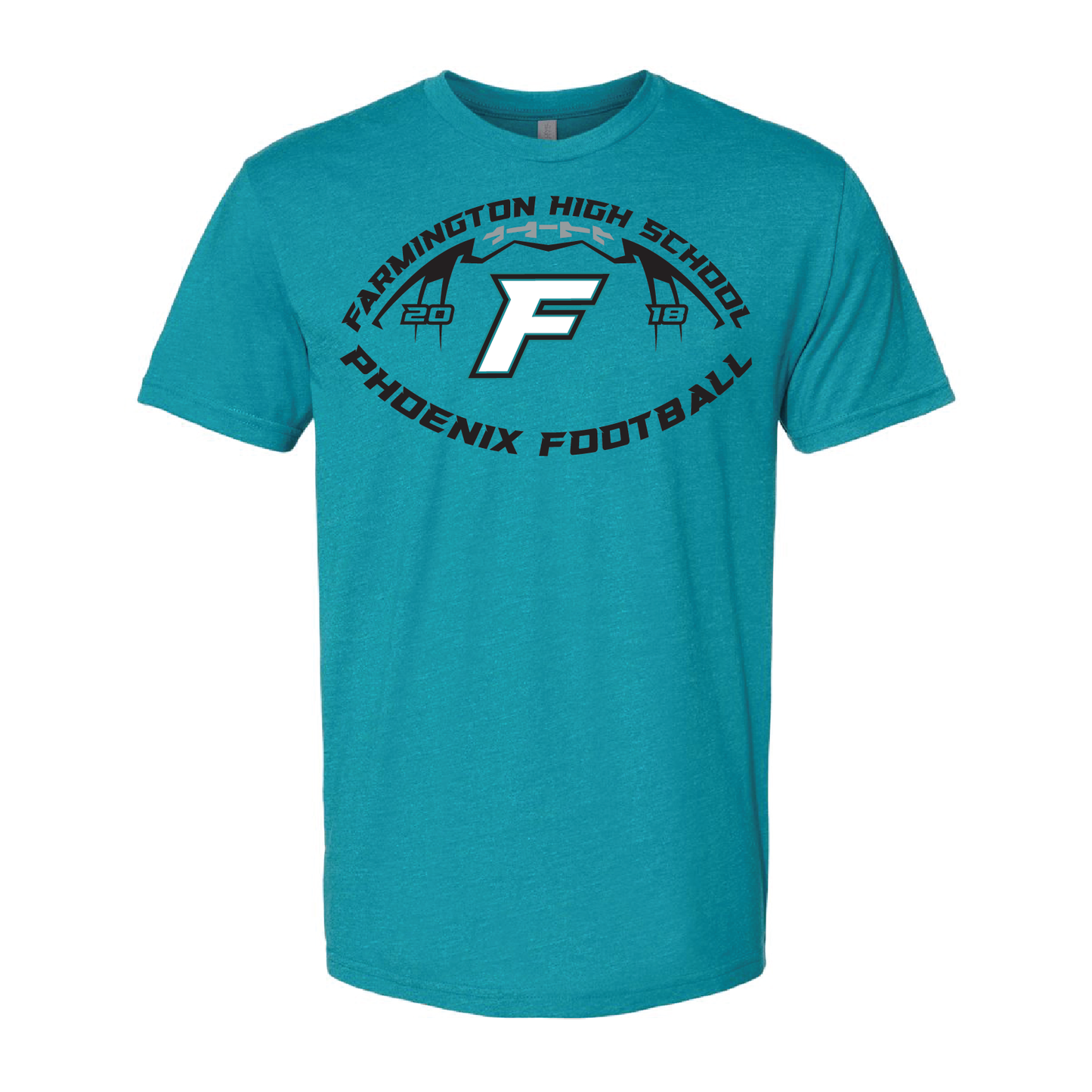 Farmington High School Phoenix Football W/F - Mens | Womens | Youth CVC T-Shirt