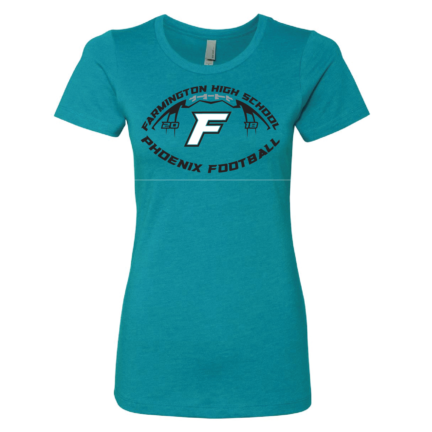 Farmington High School Phoenix Football W/F - Mens | Womens | Youth CVC T-Shirt