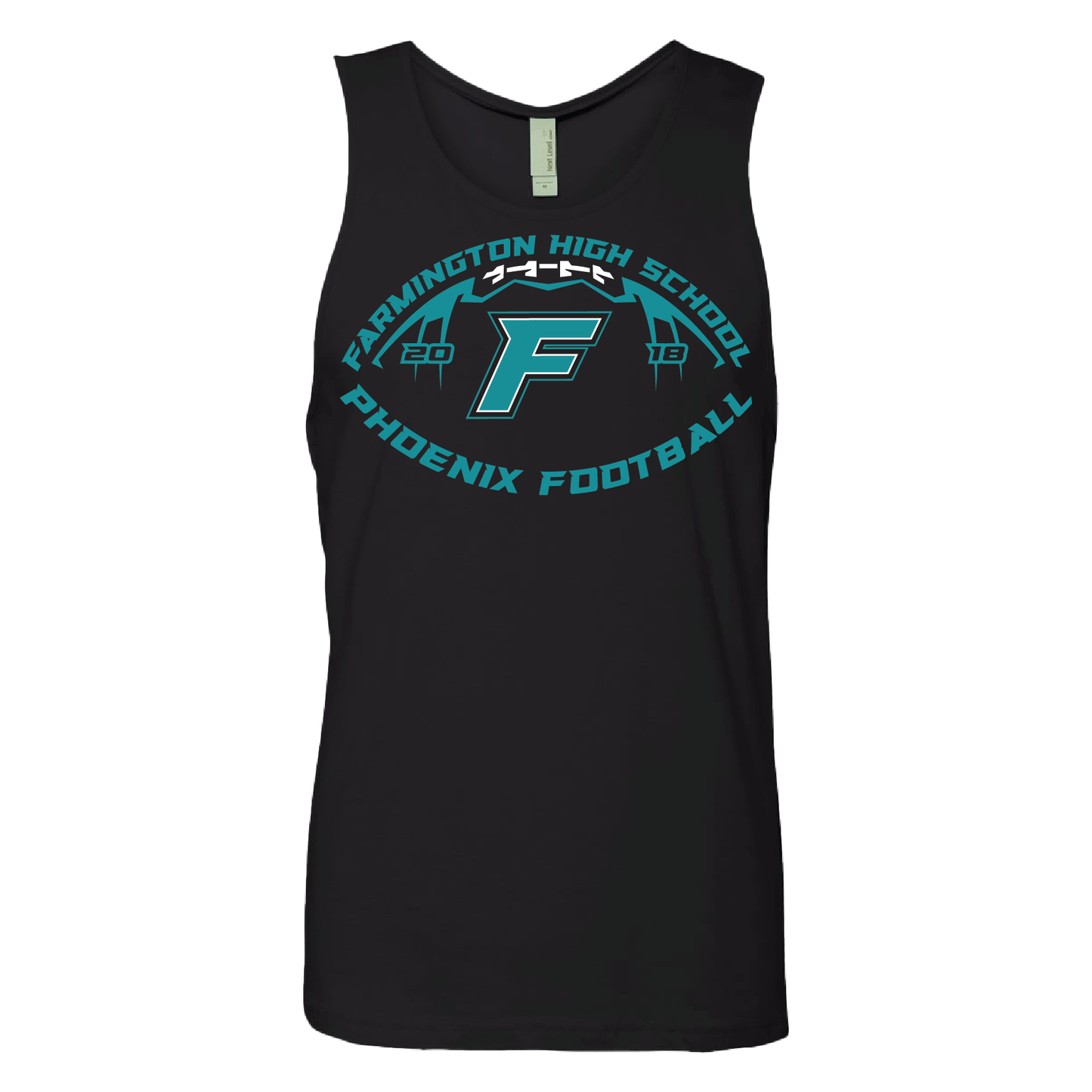 Farmington High School Phoenix Football W/F - Mens | Womens | Youth Tank Top