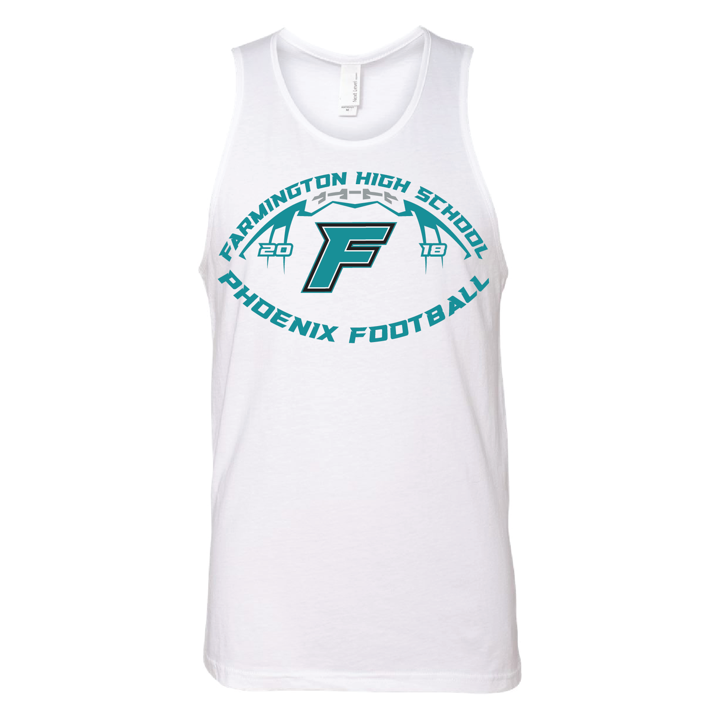 Farmington High School Phoenix Football W/F - Mens | Womens | Youth Tank Top