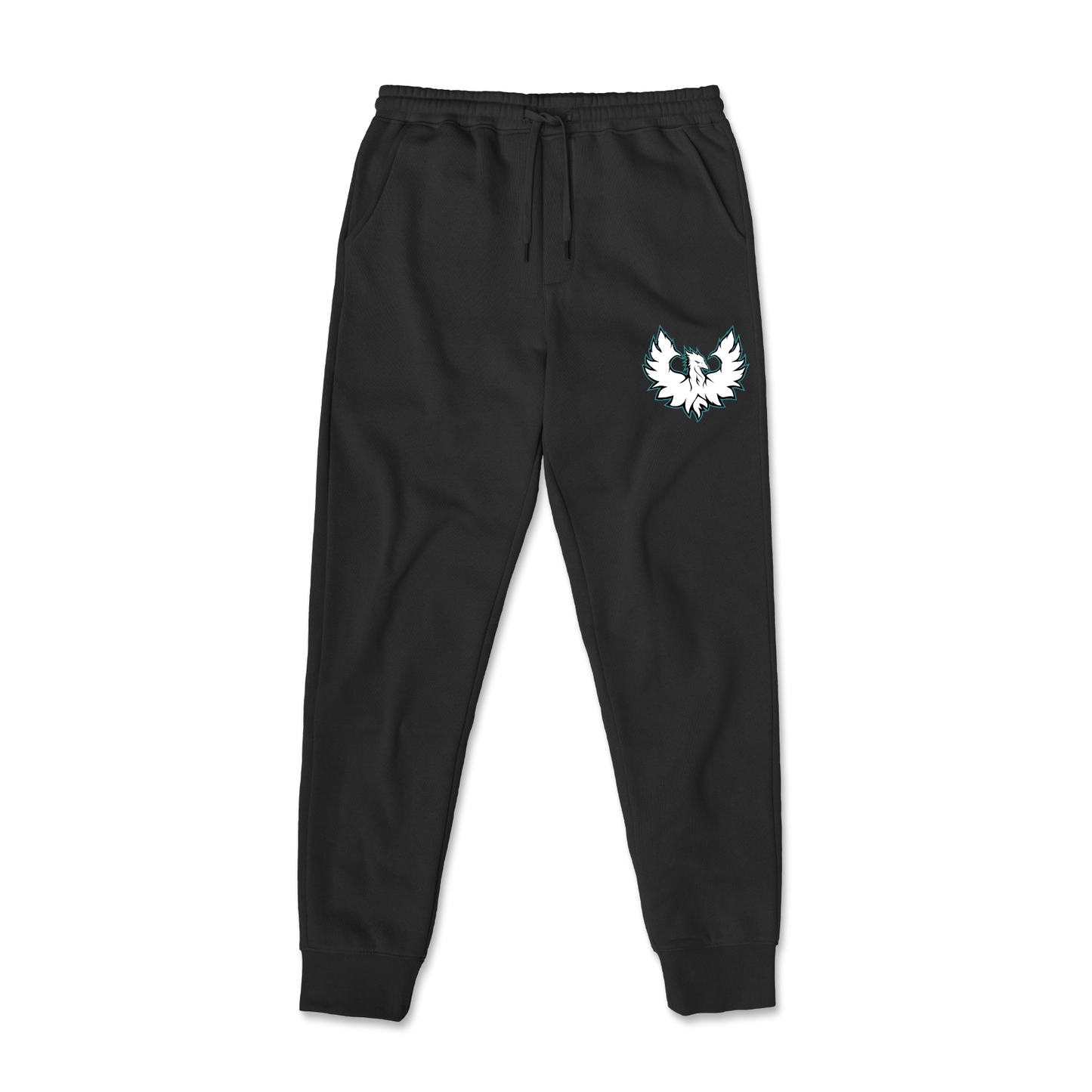 White Phoenix Logo - Mens | Womens | Youth Fleece Joggers