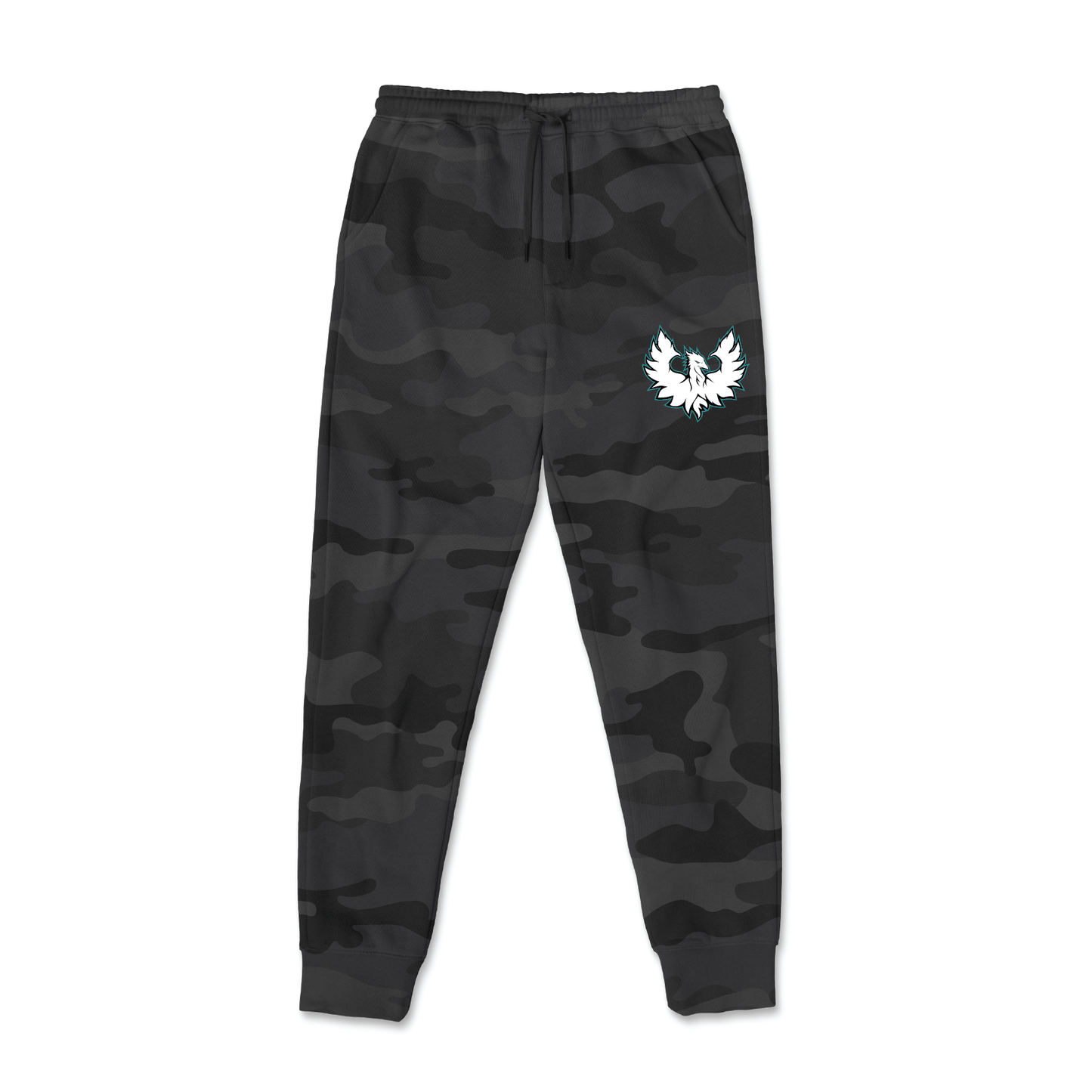 White Phoenix Logo - Mens | Womens | Youth Fleece Joggers