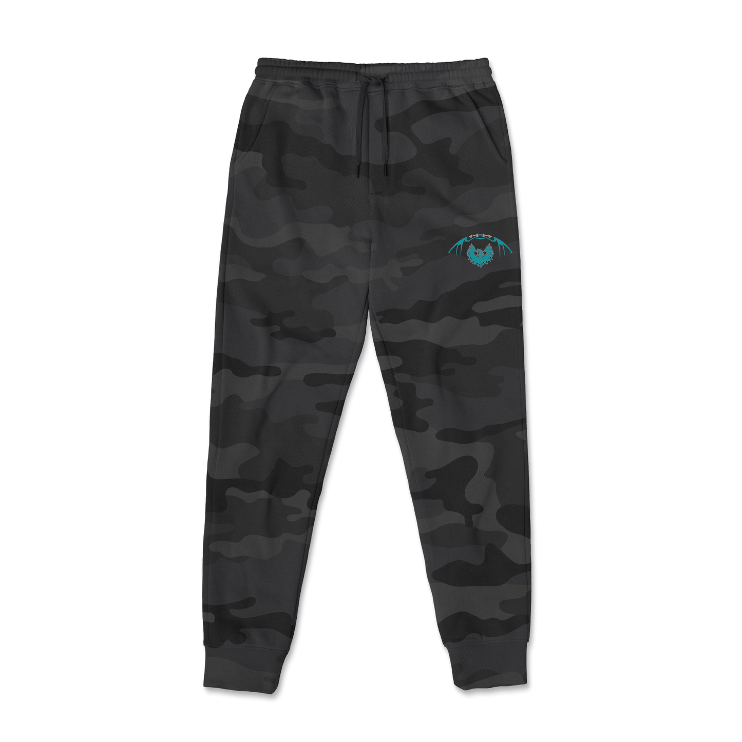 Football W/Teal Phoenix Logo - Mens | Womens | Youth Fleece Joggers