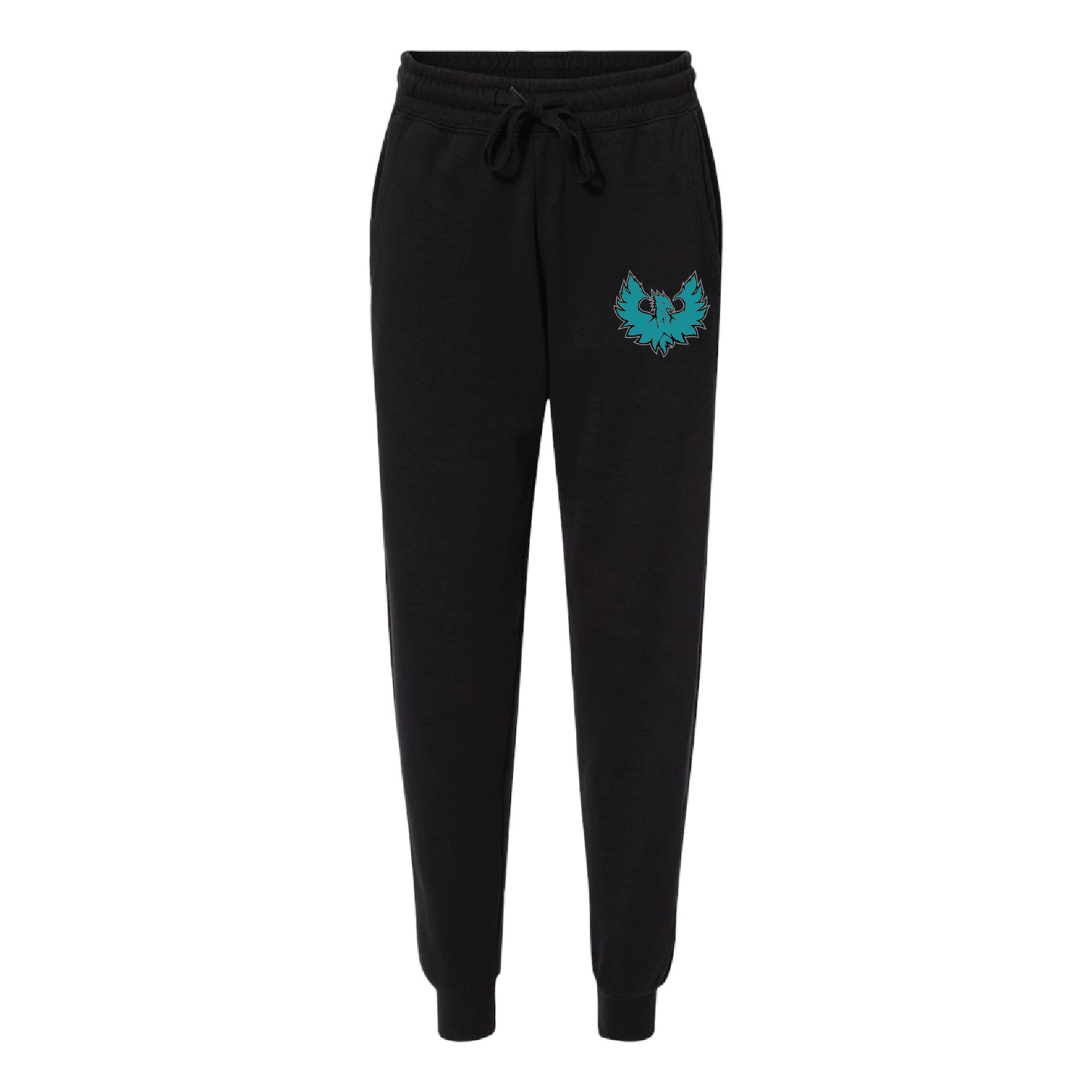 Teal Phoenix Logo - Mens | Womens | Youth Fleece Joggers