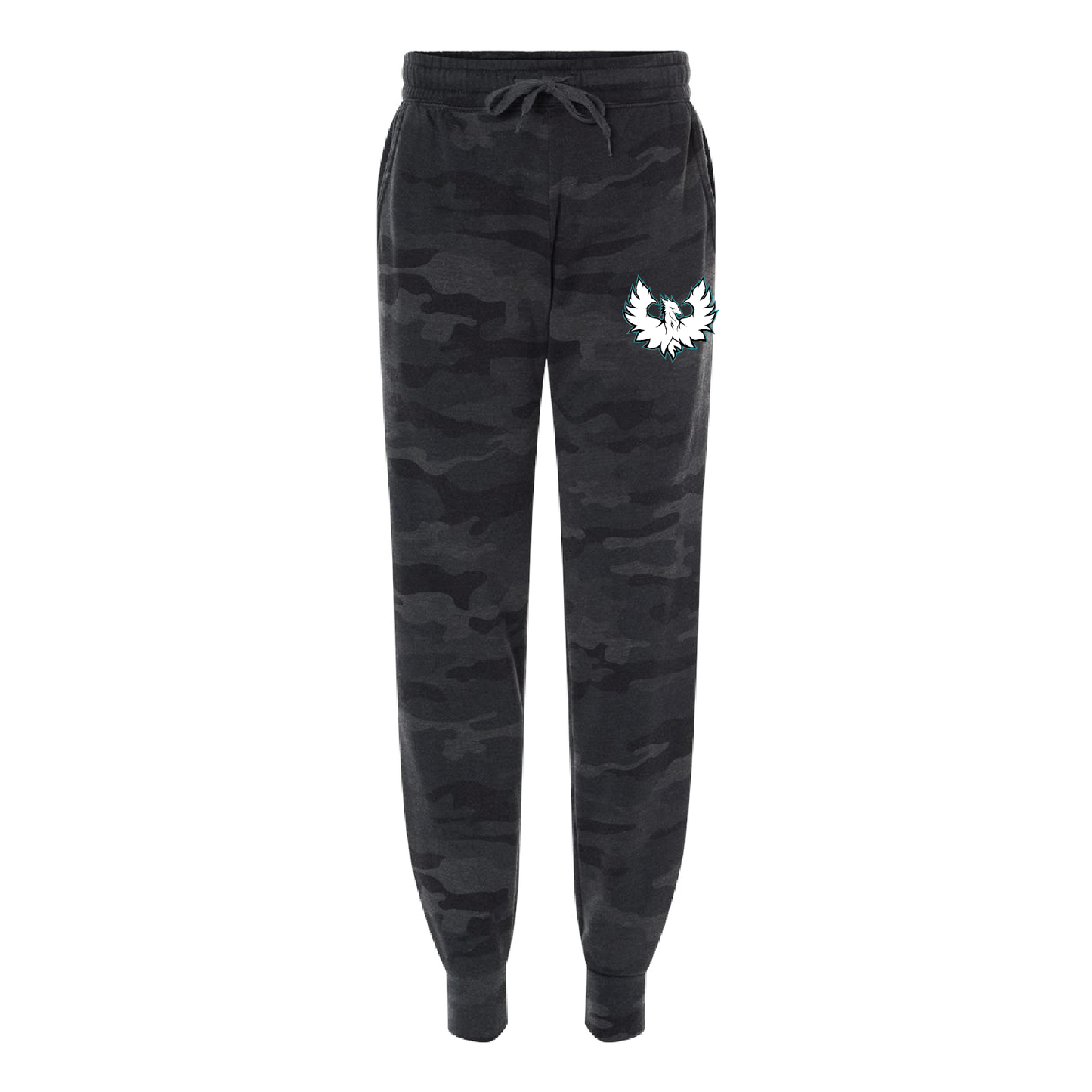 White Phoenix Logo - Mens | Womens | Youth Fleece Joggers