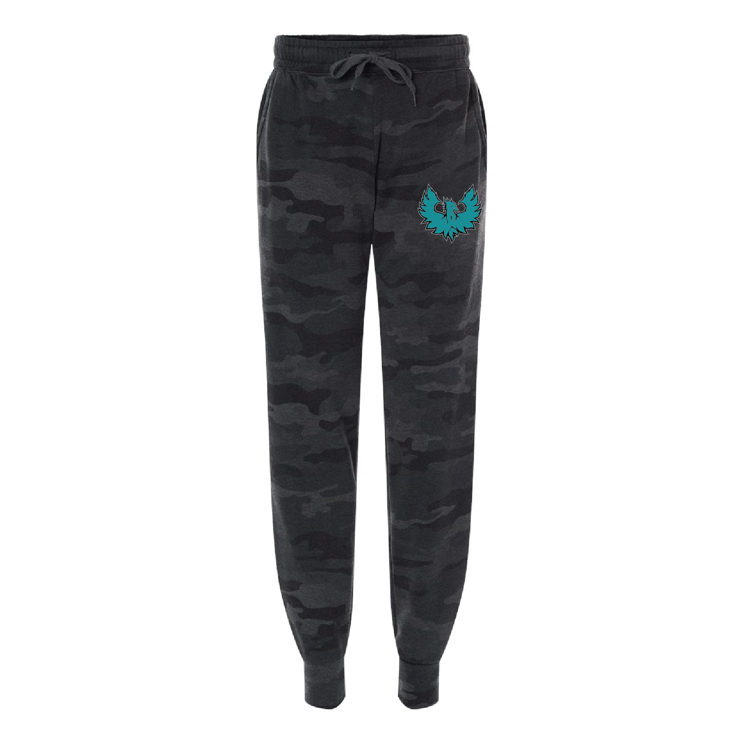 Teal Phoenix Logo - Mens | Womens | Youth Fleece Joggers