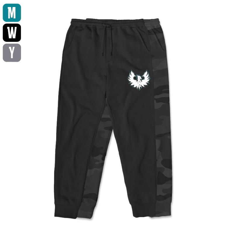 White Phoenix Logo - Mens | Womens | Youth Fleece Joggers