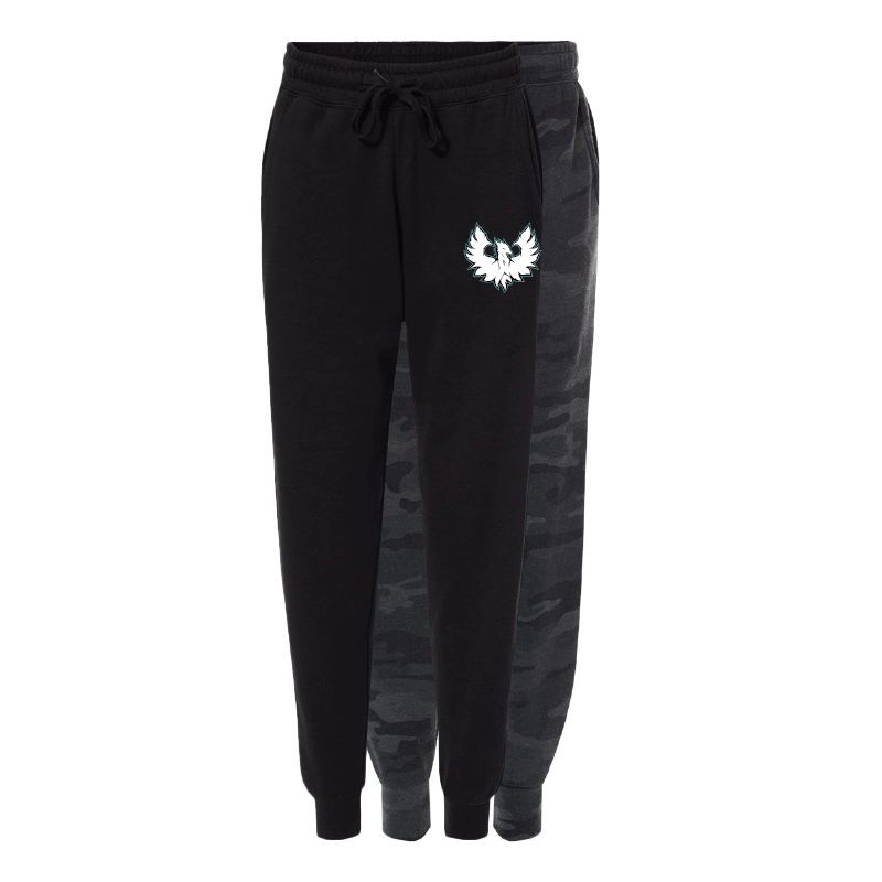 White Phoenix Logo - Mens | Womens | Youth Fleece Joggers