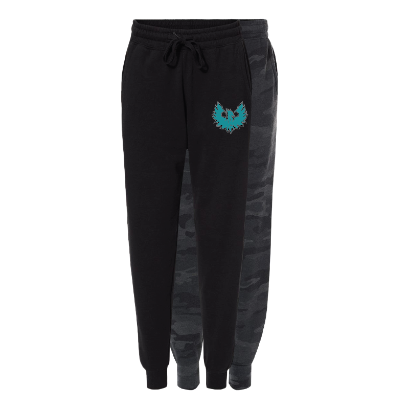 Teal Phoenix Logo - Mens | Womens | Youth Fleece Joggers