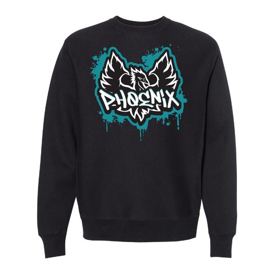 Graffit Phoenix - Adult Crewneck Sweatshirt