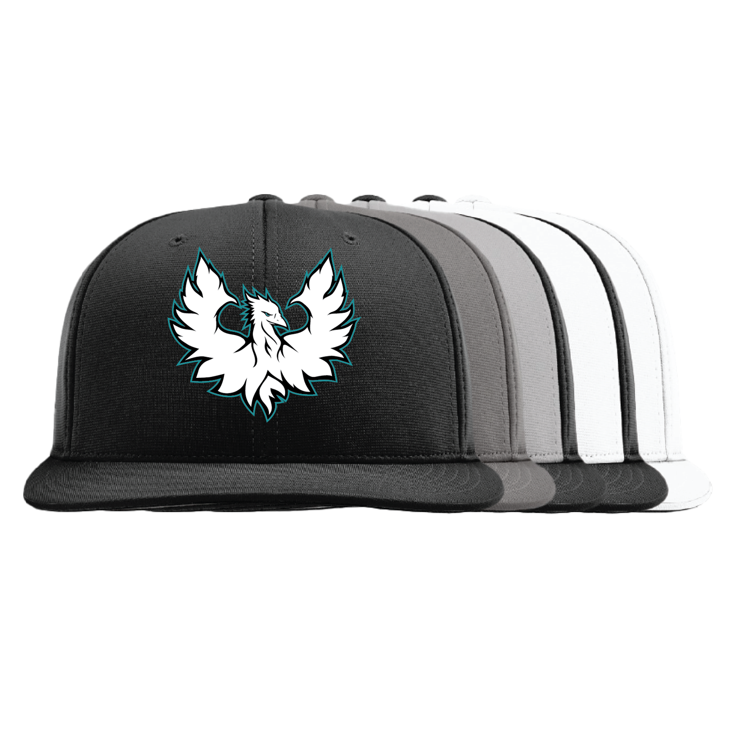 White Phoenix Logo - Performance Hat