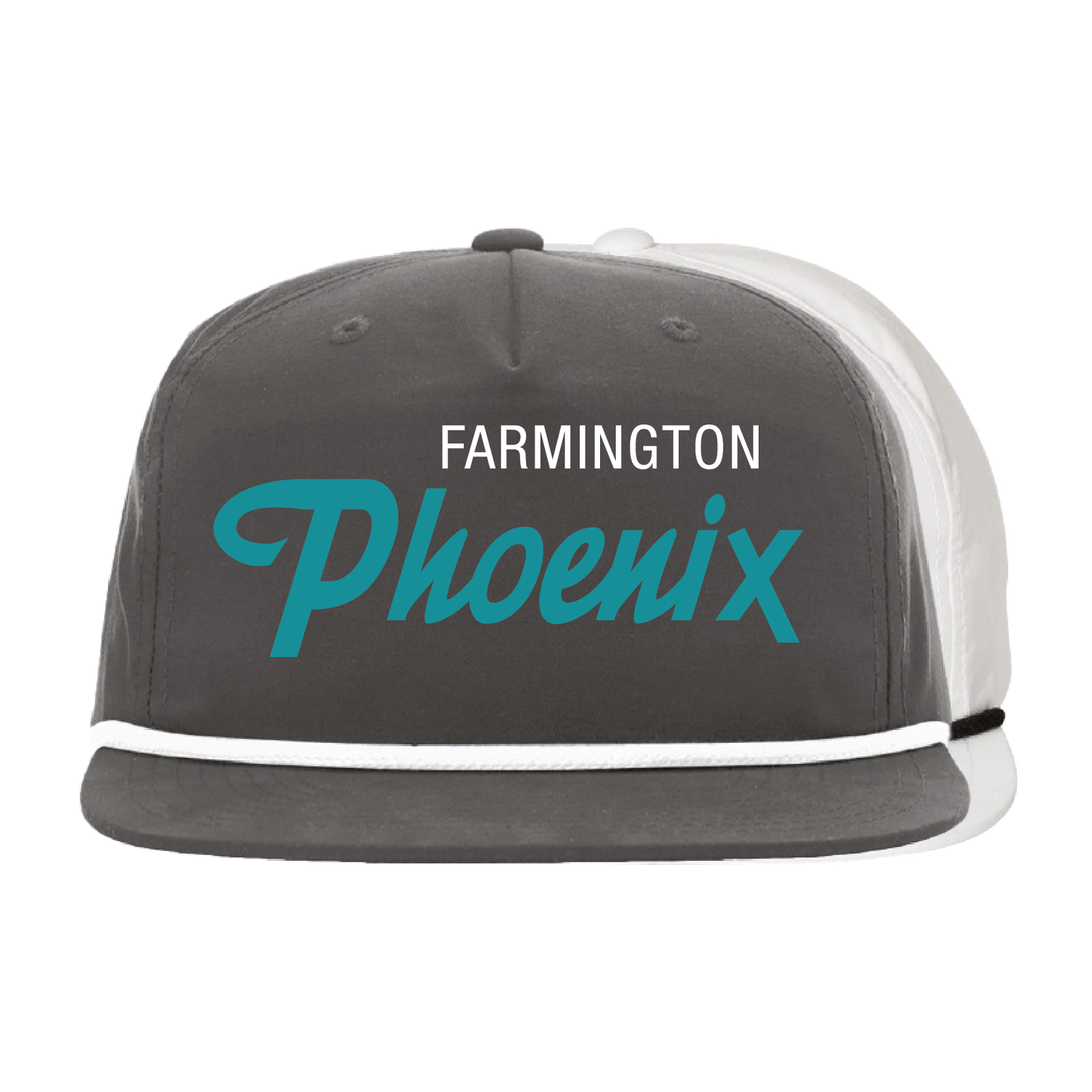 Farmington Phoenix - 5 Panel High Profile Relaxed Cotton Blend Rope Hat