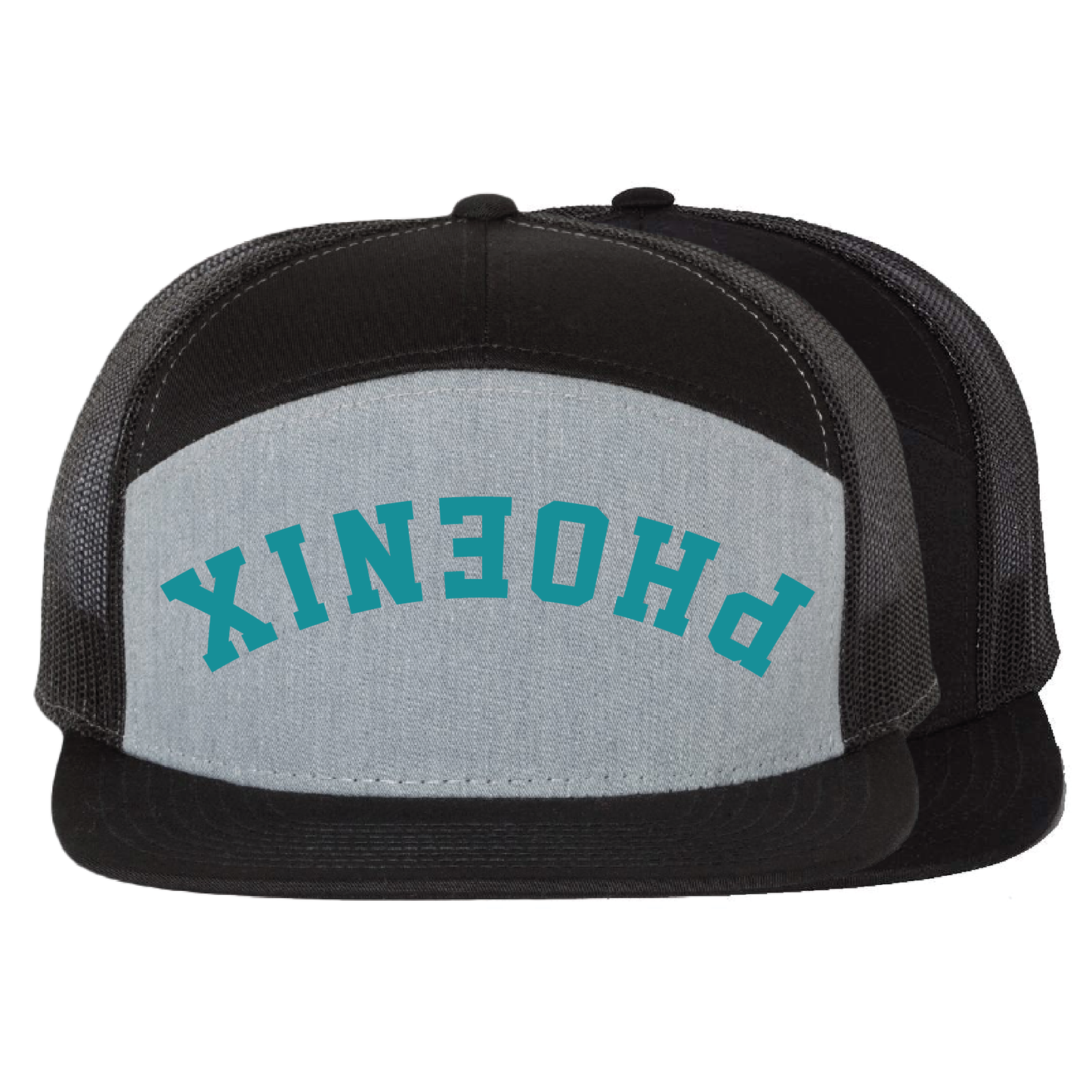 Upside Down - 7 Panel Trucker