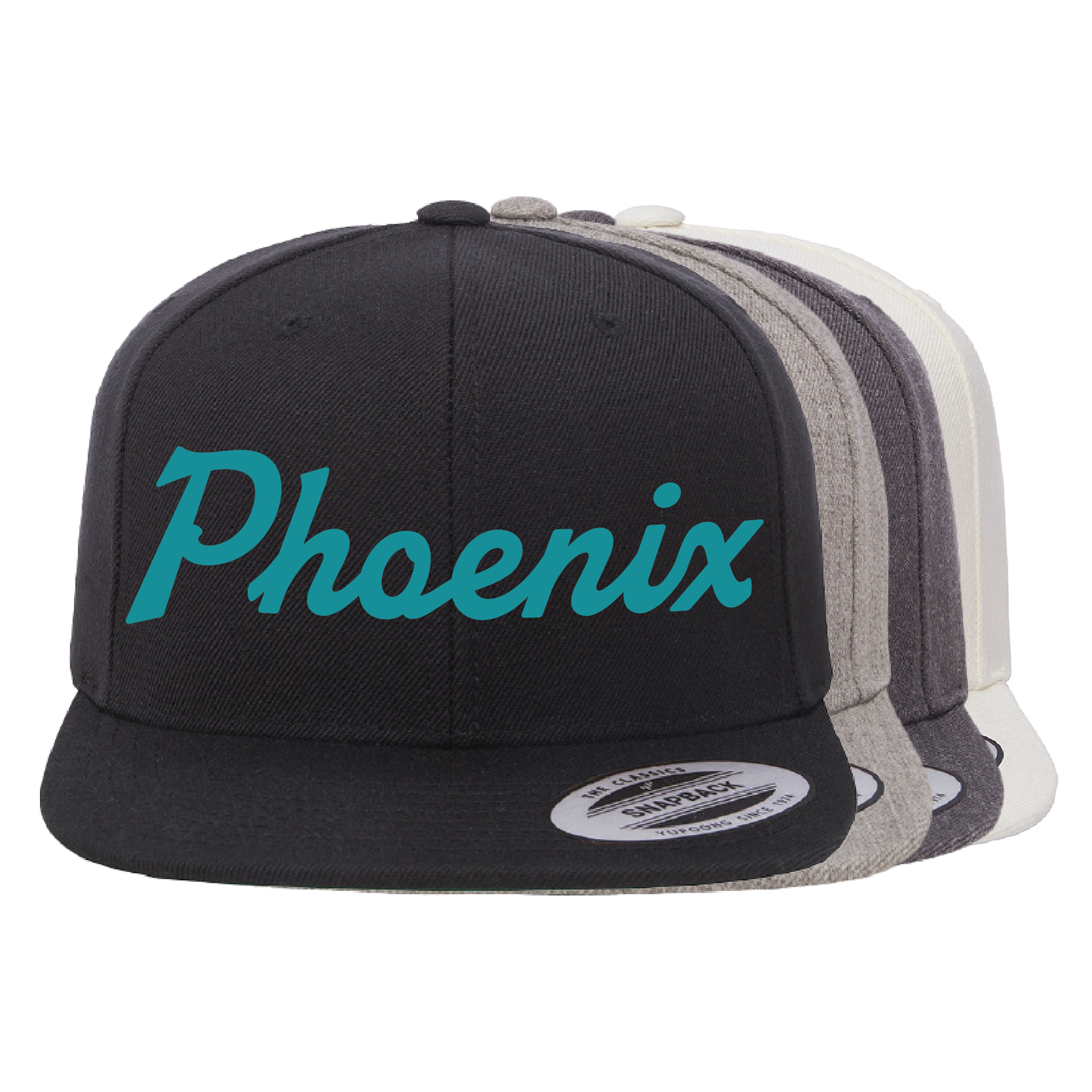 Phoenix Script - Flat Bill Snapback