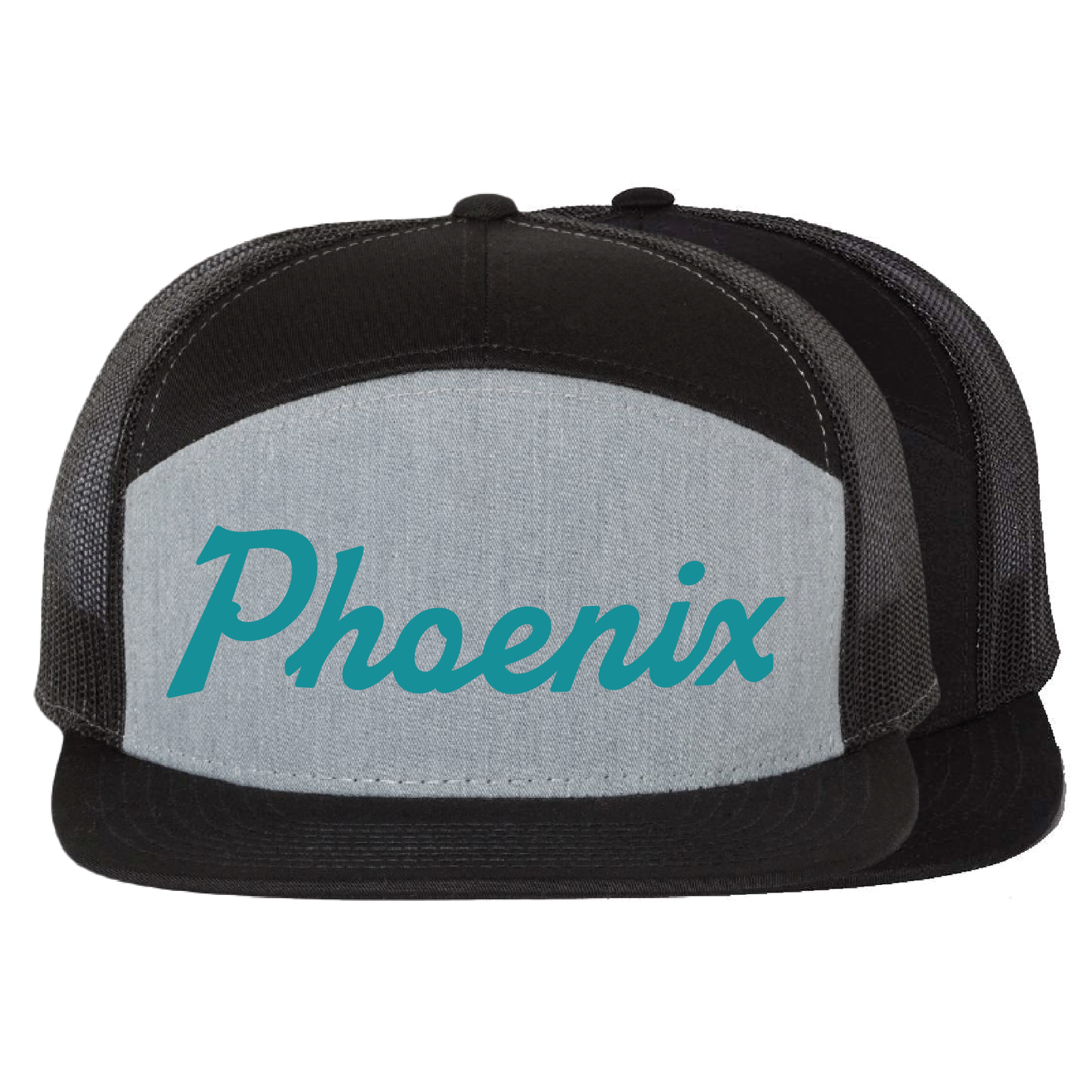 Phoenix Script - 7 Panel Trucker