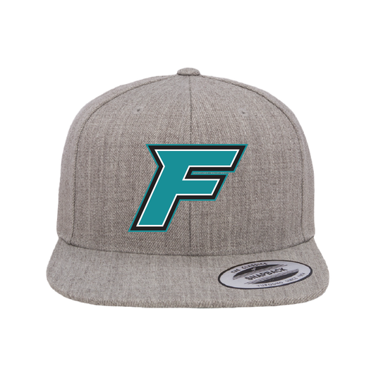 F Logo - Flat Bill Snapback