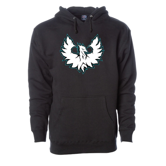 White Phoenix Logo - Adult | Youth Hoodie
