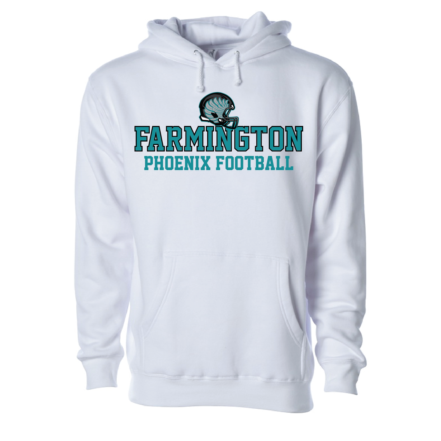 Farmington Phoenix Football Helmet - Adult | Youth Hoodie