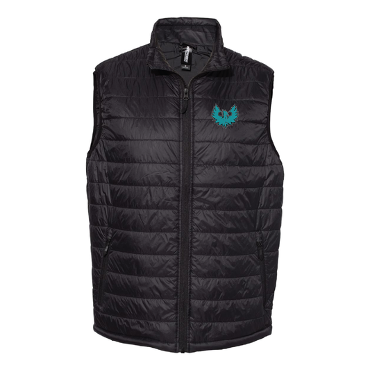 Teal Phoenix Logo - Mens | Womens Puffer Vest