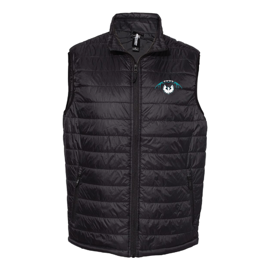 Football W/White Phoenix Logo - Mens | Womens Puffer Vest