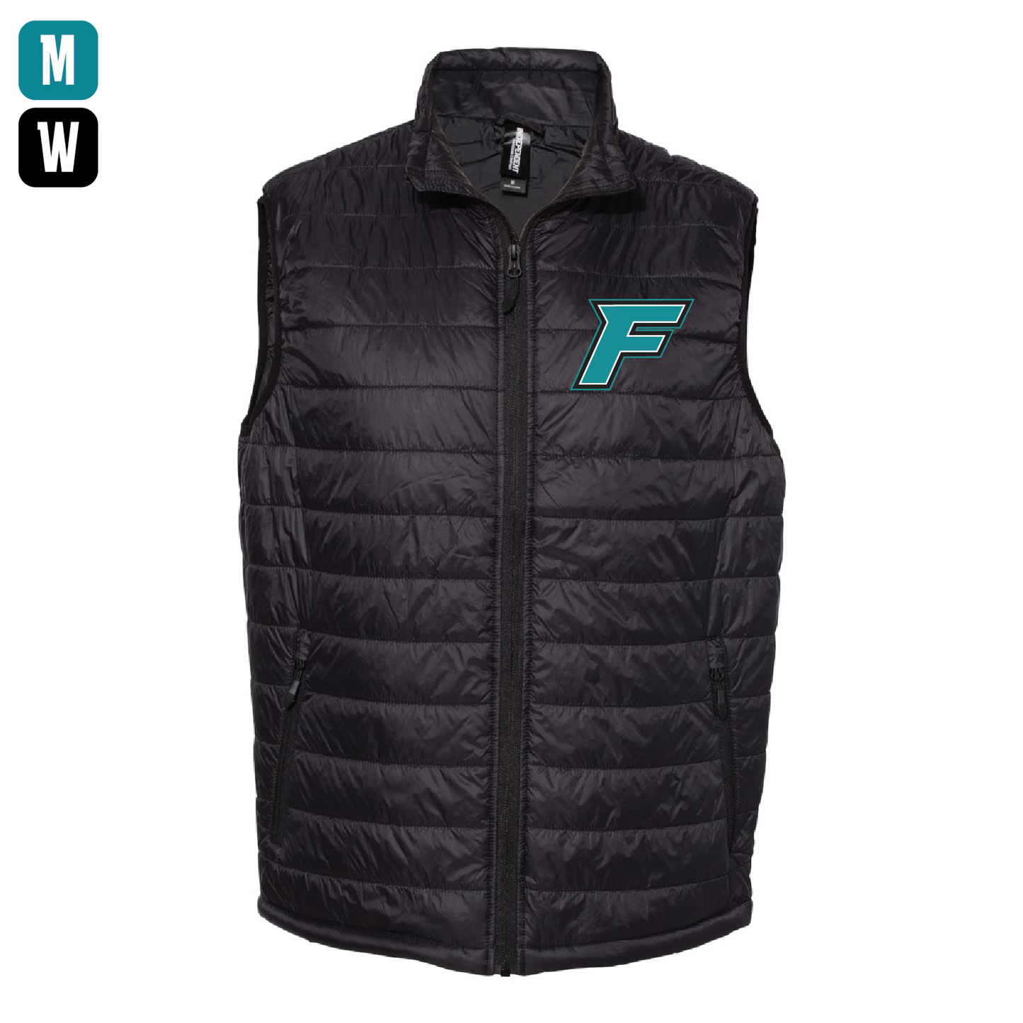 F Logo - Mens | Womens Puffer Vest