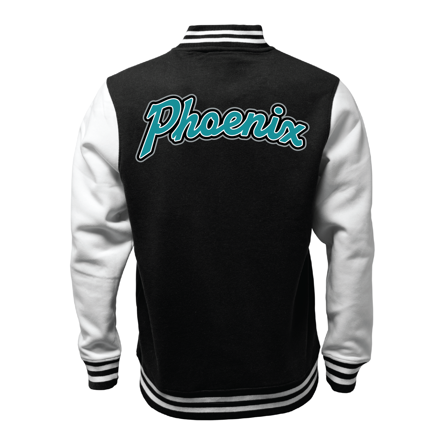 Teal Phoenix Logo - Mens | Womens | Youth Varsity Jacket