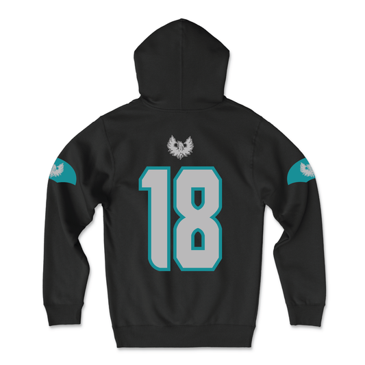 Black Sophomore Jersey - Adult | Youth Hoodie