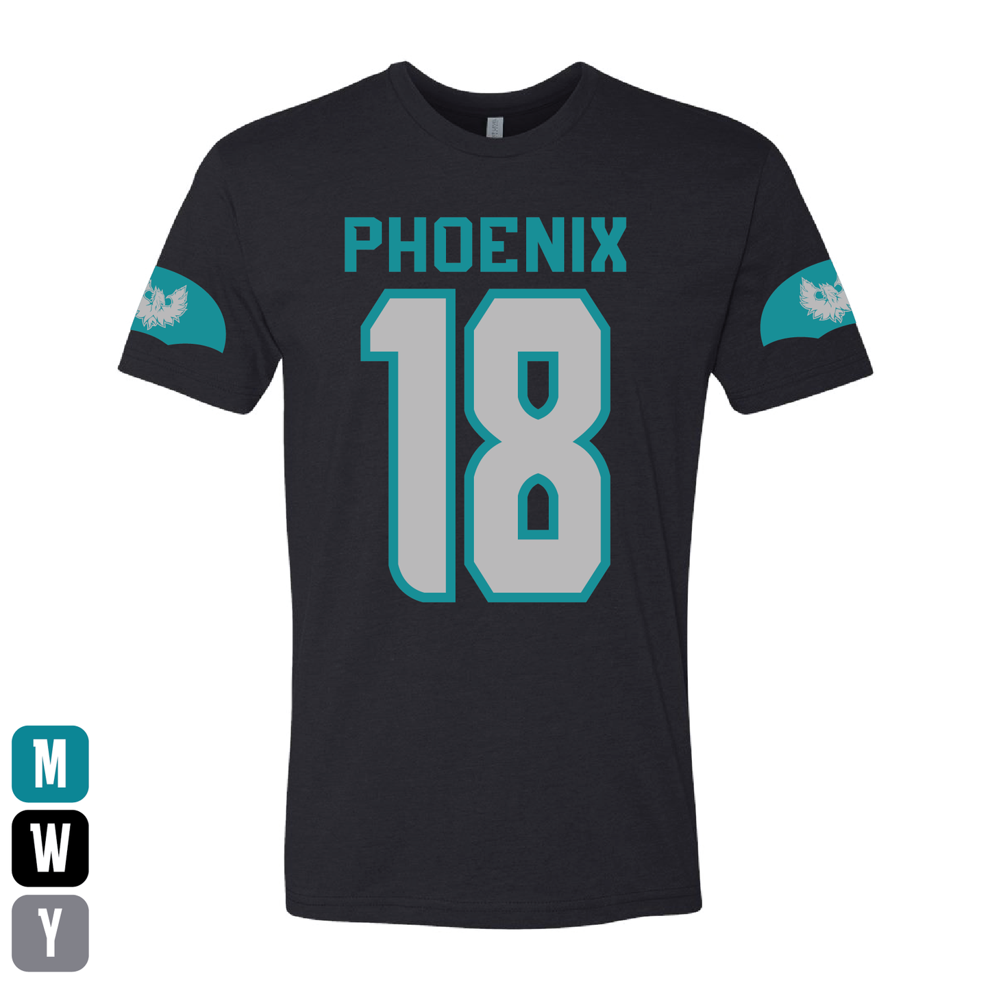 Black Sophomore Jersey - Mens | Womens | Youth CVC T-Shirt