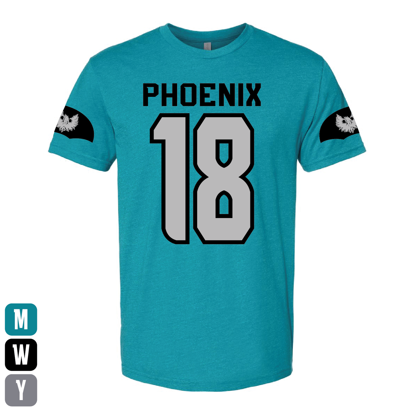 Teal Sophomore Jersey - Mens | Womens | Youth CVC T-Shirt