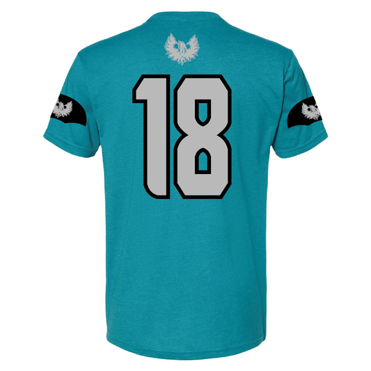 Teal Sophomore Jersey - Mens | Womens | Youth CVC T-Shirt