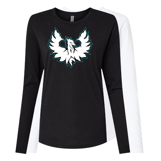 White Phoenix Logo - Mens | Womens | Youth Long Sleeve T-Shirt