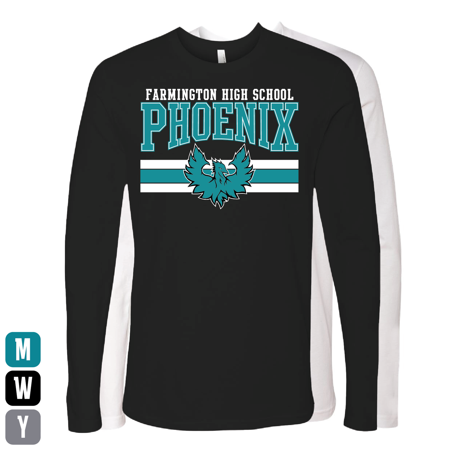 Farmington High School Phoenix - Mens | Womens | Youth Long Sleeve T-Shirt