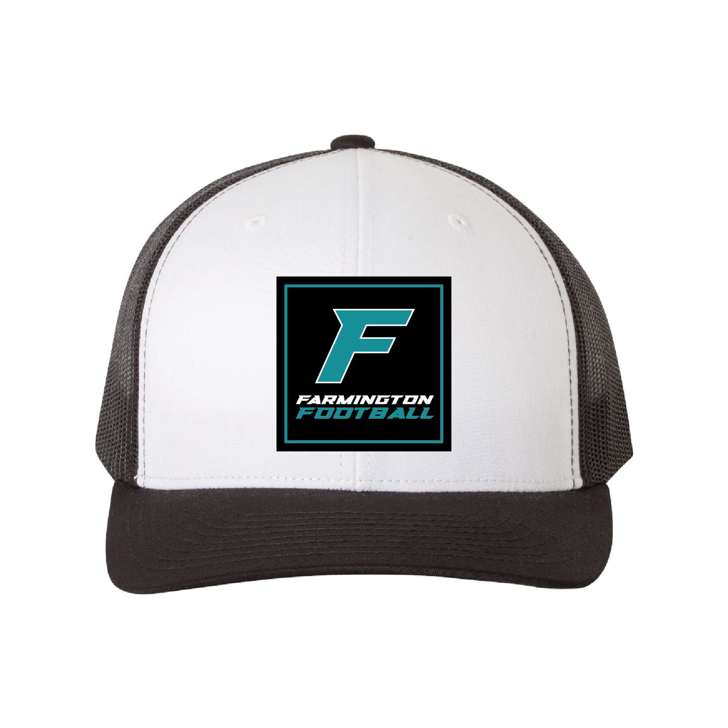 Farmington Football Square Patch - Trucker