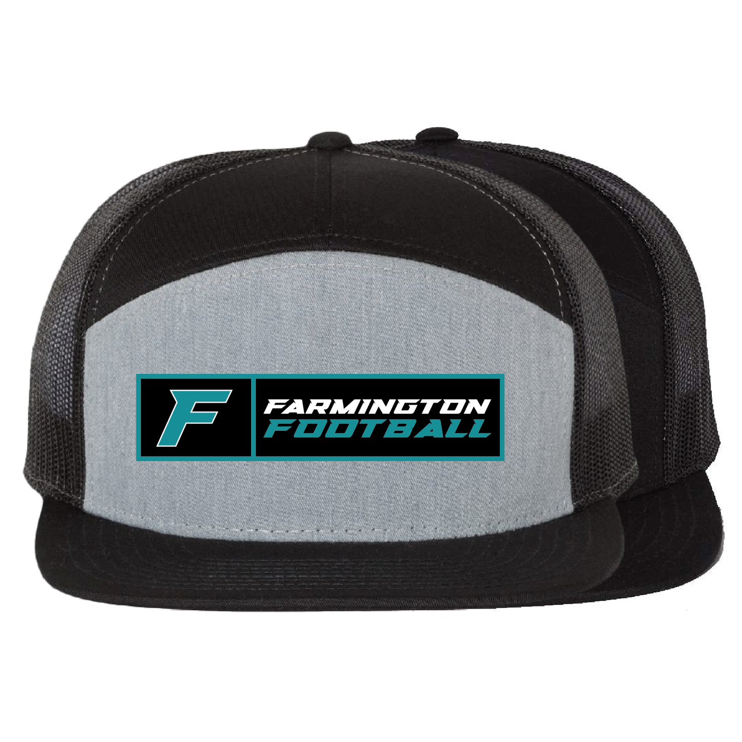 Farmington Football Patch - 7 Panel Trucker