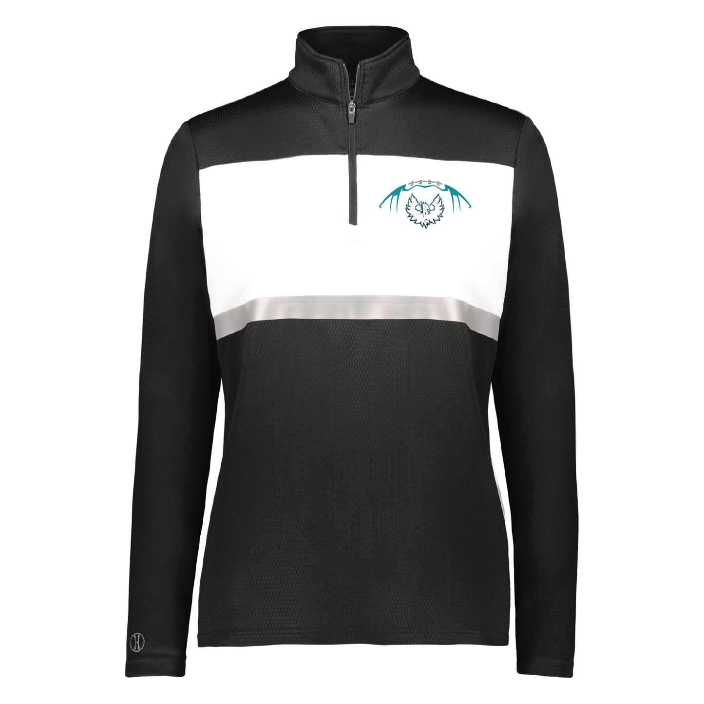 Football W/White Phoenix Logo - Mens | Womens PrismBold 1/4 Zip Pullover