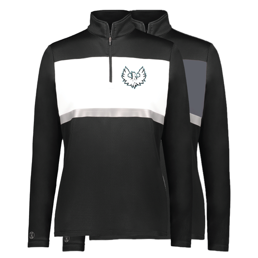 White Phoenix Logo - Mens | Womens PrismBold 1/4 Zip Pullover
