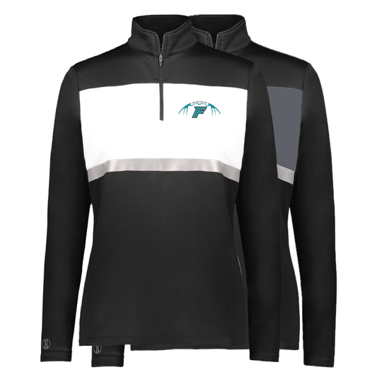 Football W/F Logo - Mens | Womens PrismBold 1/4 Zip Pullover