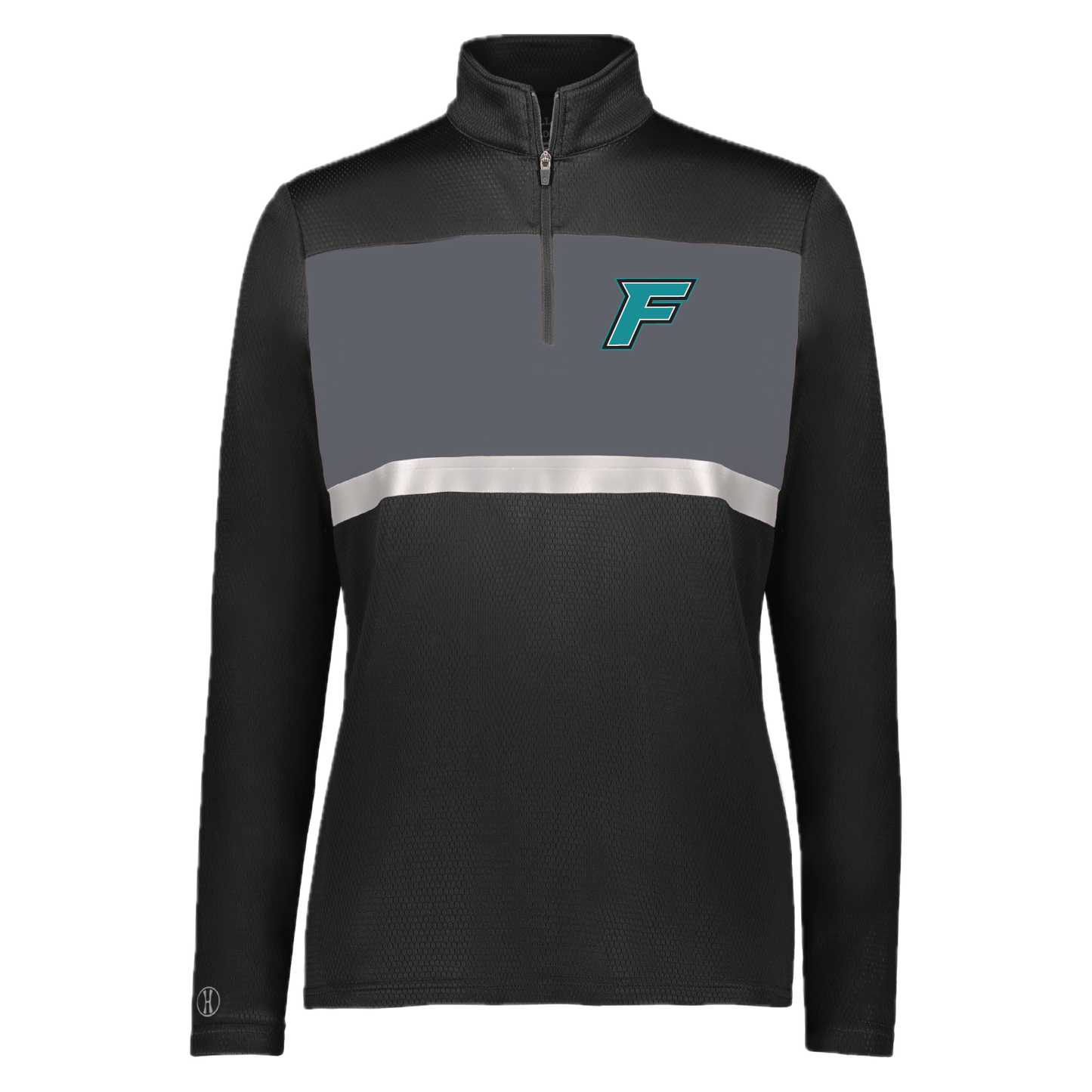 F Logo - Mens | Womens PrismBold 1/4 Zip Pullover