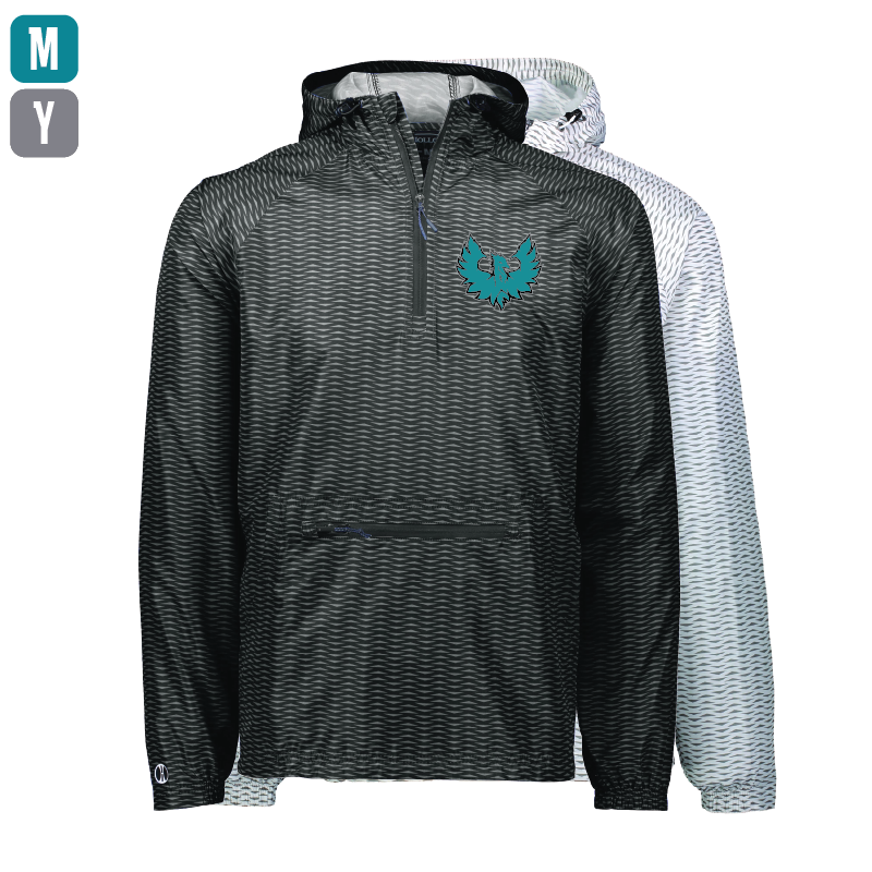 Teal Phoenix Logo - Mens | Youth RangePackable Pullover