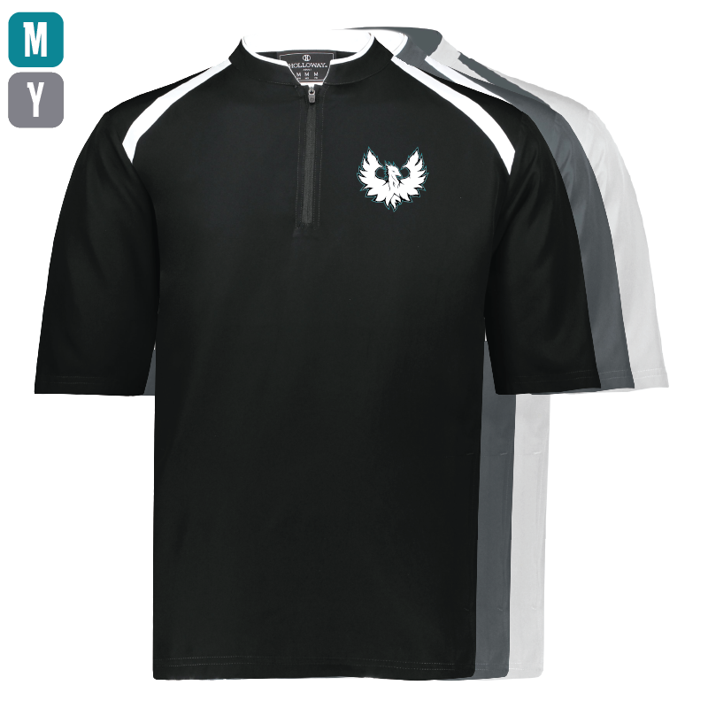 White Phoenix Logo - Mens | Youth ClubhouseShort Sleeve Pullover