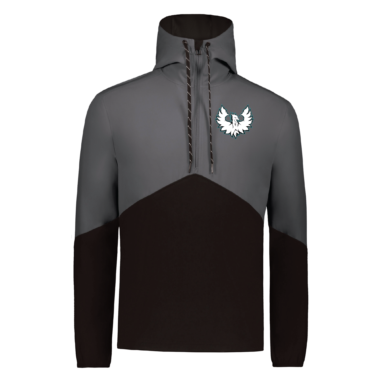 White Phoenix Logo - Mens LegendHooded Pullover
