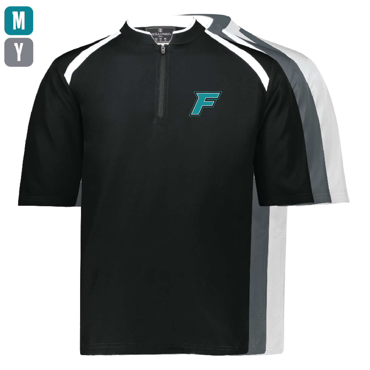 F Logo - Mens | Youth ClubhouseShort Sleeve Pullover