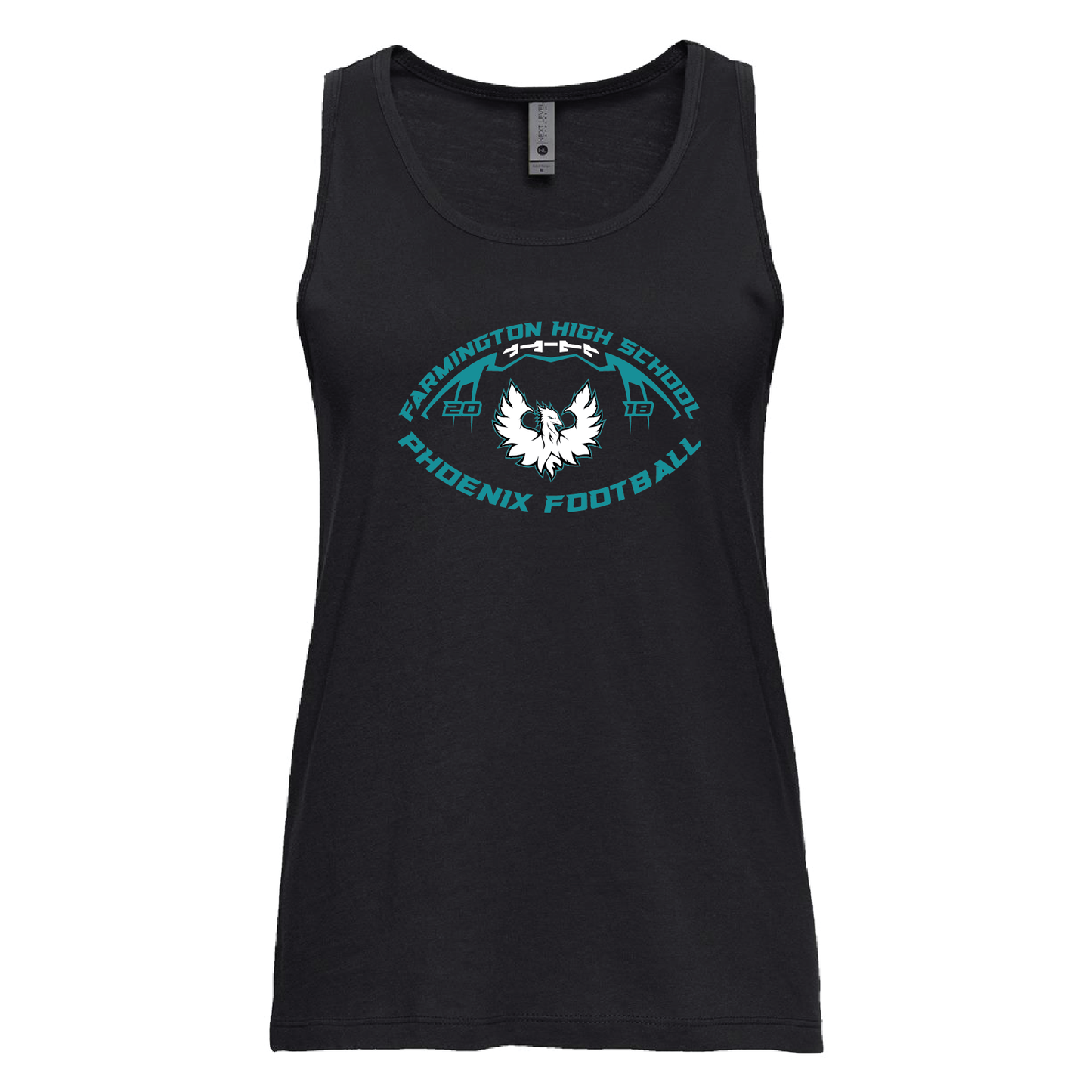 Farmington High School Phoenix Football W/White Phoenix - Mens | Womens | Youth Tank Top