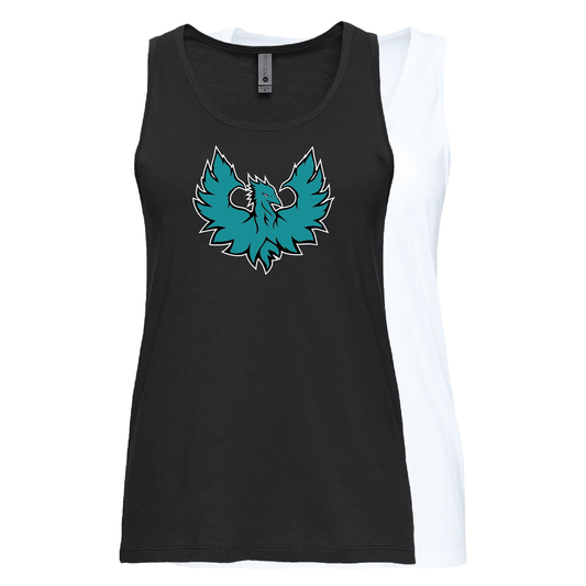 Teal Phoenix Logo - Mens | Womens | Youth Tank Top