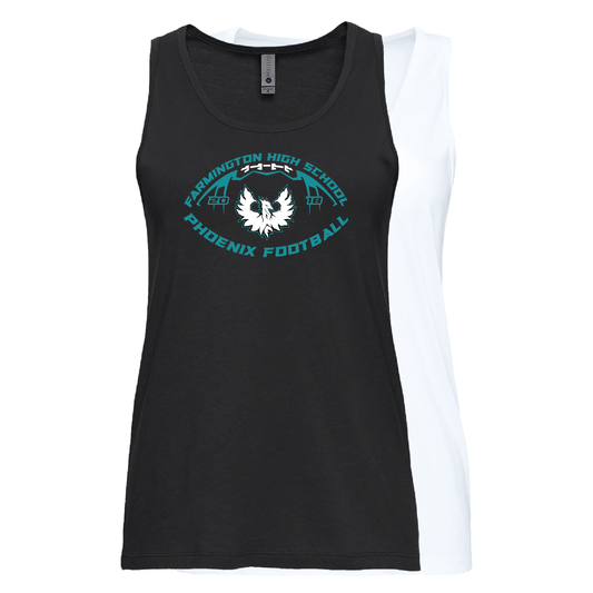 Farmington High School Phoenix Football W/White Phoenix - Mens | Womens | Youth Tank Top