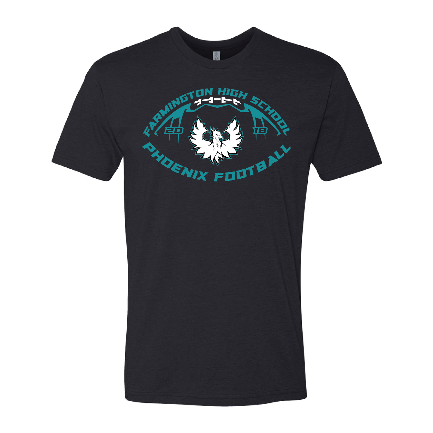 Farmington High School Phoenix Football W/White Phoenix - Mens | Womens | Youth CVC T-Shirt