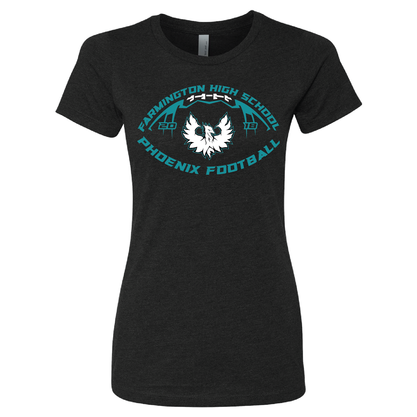 Farmington High School Phoenix Football W/White Phoenix - Mens | Womens | Youth CVC T-Shirt