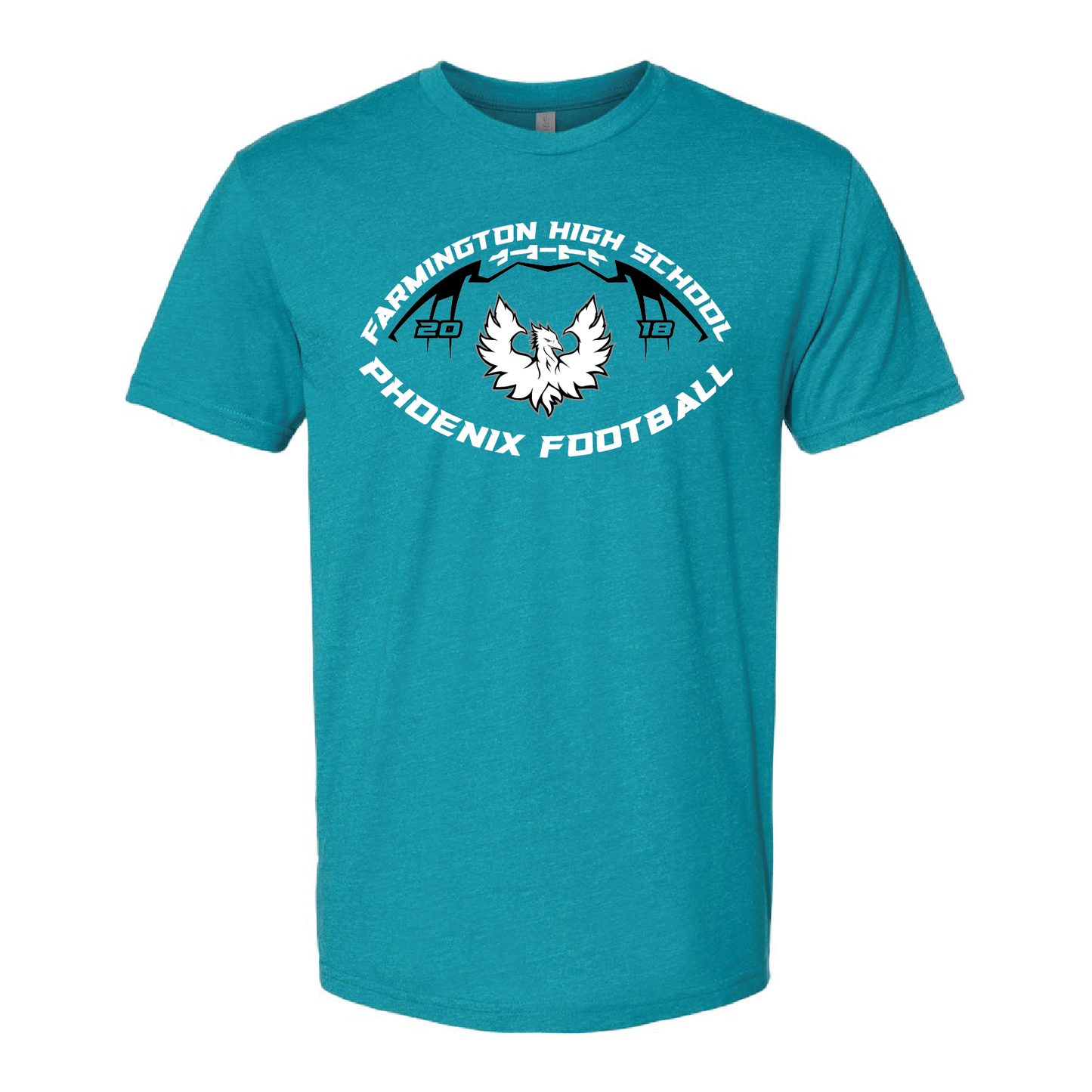 Farmington High School Phoenix Football W/White Phoenix - Mens | Womens | Youth CVC T-Shirt